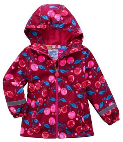 Kinder Mädchen Wasserdicht Jacke Übergangsjacke Fleecefütterung Outdoorjacke Mit Kapuze Herbst Jacke Steppjacke Mädchen Kinderkleidung Mädchen