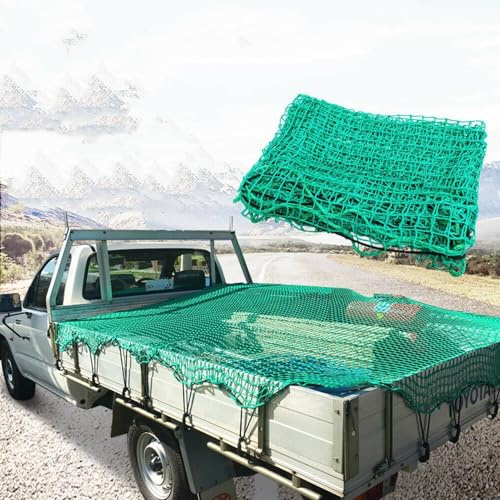 Cargo Net - Heavy Duty Skip & Vehicle Nets - | Cargo Net | Outdoor Boot Storage | Storage Net, Trailer Network, Cargo Network, Coverage Network, Car Sealing Network(12ft x 8ft)