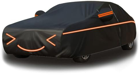Autoabdeckung Winter Gemacht Für Audi A4 2001-2015, Autoabdeckung Winter, Vollgarage Auto Abdeckplane, Autoabdeckung Wasserdicht, Auto Abdeckplane, UV Schutz,regensicher-vbj137