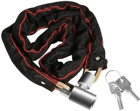 MAYANGYANG Fahrradschloss Fahrradschloss, extra lang, verdickt, Diebstahlschutz, Kettenschloss, Fahrräder, Elektrofahrzeuge, Passwortschutz, Mountainbike-Schloss Bike Lock(Length 125cm)