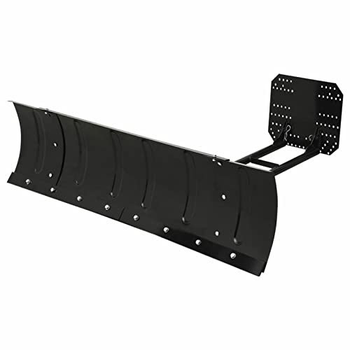 ShGaxin Pala quitanieves para Quad ATV 150x38 cm Negro, Quitanieves Pala, Lanzadores De Nieve, Pala De Nieve - 153129