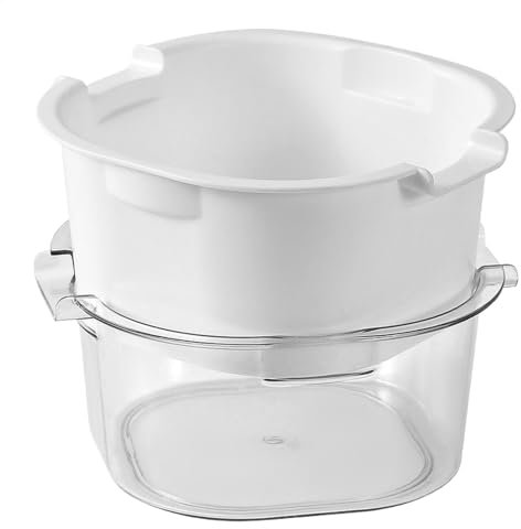 Set di ciotole multiuso | Set di colino e ciotola impilabili | Set di ciotole per scolare e miscelare | Set di ciotole per la preparazione della cucina | Set di ciotole scolapasta impilabili Design