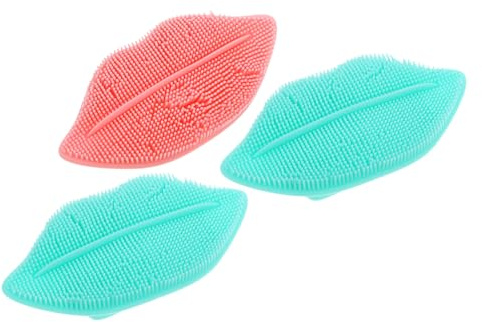 DRESSOOS Gesichtsreinigungsbürste 3 Stück Silikon Waschbürste Für Frauen Sanfte Gesichtsreinigung Porentiefe Reinigung Multifunktionales Gesichtswaschwerkzeug