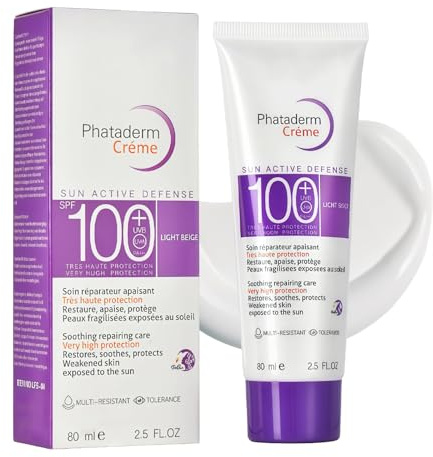 Factor 100 Sun Cream for Face & Body, SPF 100 Sunscreen | PA++++, Water & Sweat Resistant, Lightweight Non-Greasy Formula, For Outdoor & Beach Activities
