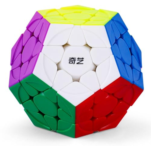 Bukefuno QY Toys Megaminx Warrior S2 3x3 Cube Stickerless Magic Dodekaeder QiHeng V2 3x3x3 Pentagonal 2024 Puzzle Cube Speed