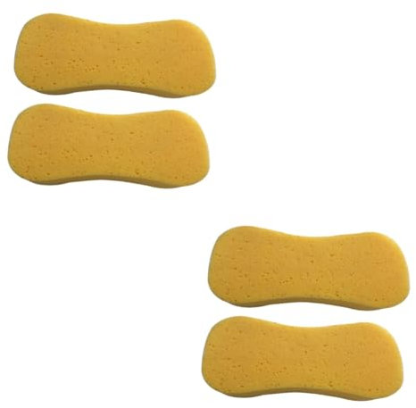 Beavorty 2 Series Esponja De Autos Que Absorbe El Agua Largo Automotor Grande Pesado Esponjas De Autos Jumbo Esponja Detallando para Coche Esponjas De Coche para Lavar Amarillo 2 Piezas X 2