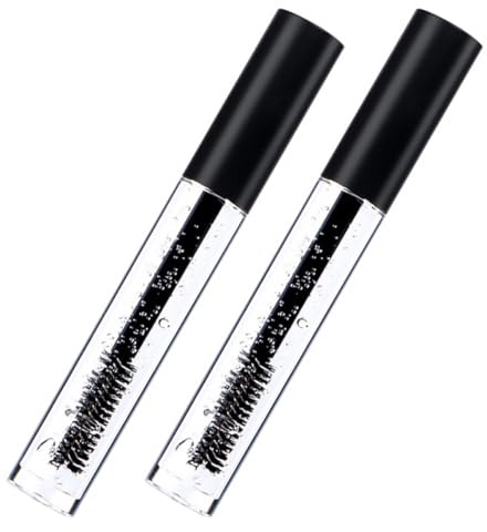 Didiseaon Gel Fixateur pour Sourcils Transparent 3,8G 2Pcs Waterproof Effet Naturel Tenue Longue Durée Maquillage Sourcils Plastique