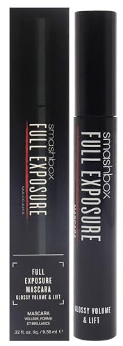 Smashbox Full Exposure Mascara | Volume and Length Mascara for Intense, Defined Lashes | Large Tapered Brush, 0.38 Fl Oz