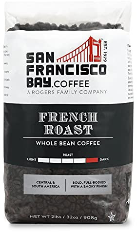 San Francisco Bay French Roast, Whole Bean Coffee, 908g - Dark Roast