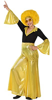 Atosa 28322 - bailarín del disco, muchacha, oro, Gr 104, negro/dorado
