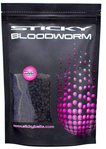 Hull Angling Centre Sticky Baits Bloodworm Pellets 6mm 2.5kg BL60