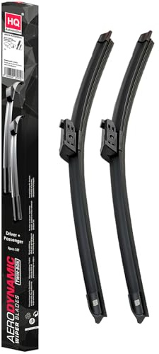 HQ Automotive Wiper Blade for CITROEN C4, DS4, DS5 Series, FORD Galaxy, S-Max, VAUXHALL Astra GTC, PEUGEOT 308 & 408 Series Front Set, ADR62-034