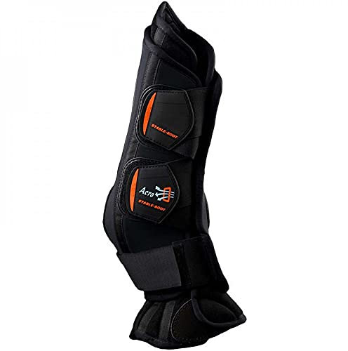 eQuick Stallgamaschen eBoots Aero hinten Größe S, Farbe Schwarz