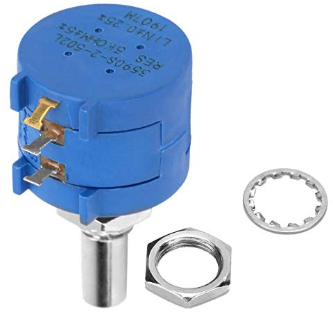 Potenziometro multigiro Boaby 3590S-2-502L Potenziometro multigiro di precisione con resistenza regolabile 5K Ohm