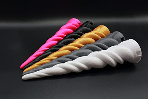 Alpha Precision Einhorn Horn Trense Stirnriemen - MagicEinHorn - Unicorn Pferd Pony Zubehör (Weiß)