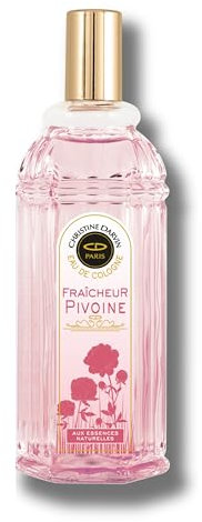 Eau de Cologne – Pfingstrose – Christine Darvin – 97% Inhaltsstoffe natürlichen Ursprungs – Spray 250 ml – blumig – fruchtig