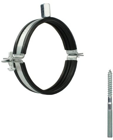 Rohrschelle mit Stockschraube mit Ø 100 mm 10 Stk.