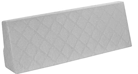 Pillows24 Rückenlehne 120x40x20/10 Palettenauflage Polster für Europaletten Hochwertige Palettenpolster Palettensofa Indoor & Outdoor Erhältlich Made in EU Grau