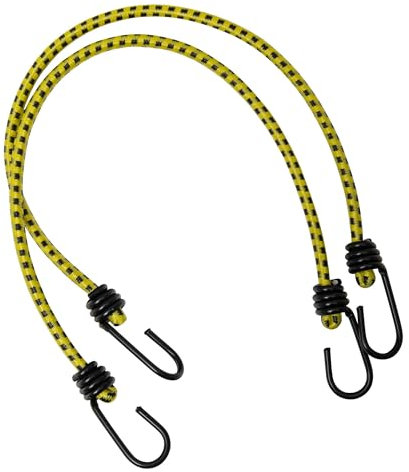 WERKA PRO Tendeurs avec Crochets 2 pcs 60cm-ø8mm, Jaune