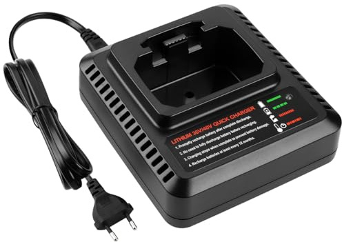 XNJTG 36V Chargeur Remplacement pour Balck et Decker LCS40 LSC36 Chargeur | Compatible avec Batterie Black+Decker 36V LBX2040 LBX36 LBXR36 LBXR2036