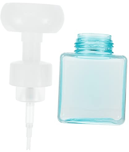 Beavorty Dispenser Schiumogeno a Fiore 250ml Petg per Viaggio