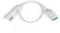 FANTON 92000 Prolunga lineare CLOCK 0,5 m. spina italiana SALVASPAZIO ultrapiatta 2P+T 10A - presa italiana 2P+T 10A
