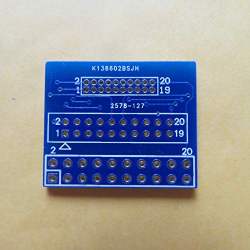 5Stk 20p 21x26mm DIP pitch 2.54mm 2.0mm 1.27mm Adapterplatine Adapterplatte Fibreglass Lochraster Punktraster raster FR4 Prototype Paper PCB Platine Leiterplatte Matrix Circuit Board