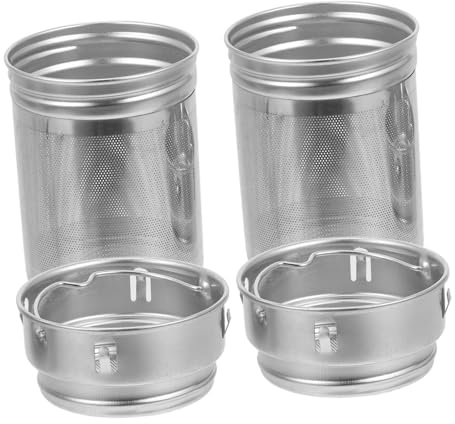 WATIIFUFU 2pezzi Filtri Per Tè in Acciaio Resistente Infusore Rete Fine Per Tè Sfuso Compatibile Con Bottiglie Termiche Leggero e Portatile Per Infusione Tisane e Bevande Aromatiche
