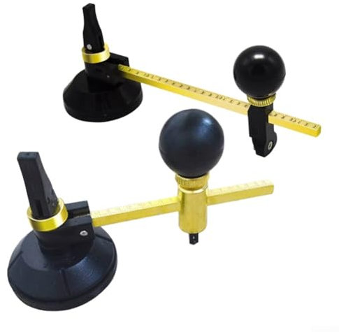 Professioneller Multifunktions-Glasschneider mit verstellbarem Saugnapf (300 mm)