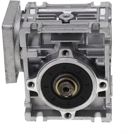 Honseadek Schneckengetriebe mit hohem Drehmoment für NEMA 23 Motoren, 14 mm Ausgangswelle, RV030 Modell mit verschiedenen Übersetzungen (15 Verhältnis 1)