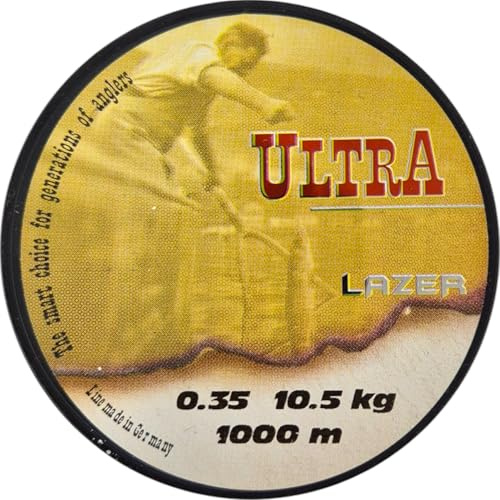 Lazer Line Hilo de Pescar Monofilamento 1000m DIA0,35mm Test 10,5kg