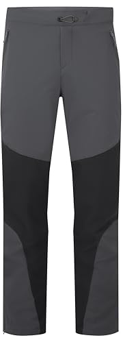 Rab Men's Torque Pants - Lightweight Breathable Trousers for Hiking & Mountaineering - Anthracite - 34/30 Inseam