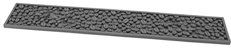 Tapis antidérapant et résistant à la chaleur, tapis d'égouttement flexible en silicone PVC pour comptoir, bar de cuisine, empêche l'herbe renversée et reste en place lors de l'utilisation