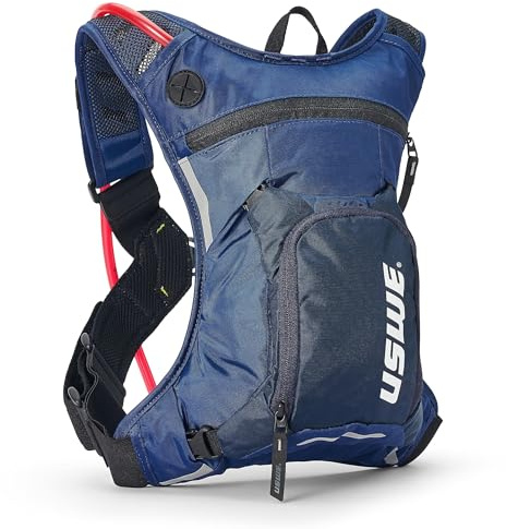 USWE Moto Hydro Hydration Pack - with Water Bladder, a High End, Bounce Free Backpack for Enduro and Off-Road Motorcycle