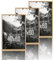 VUVUZULA Lot de 3 cadres photo en bois MDF - 40 x 60 cm - Naturel