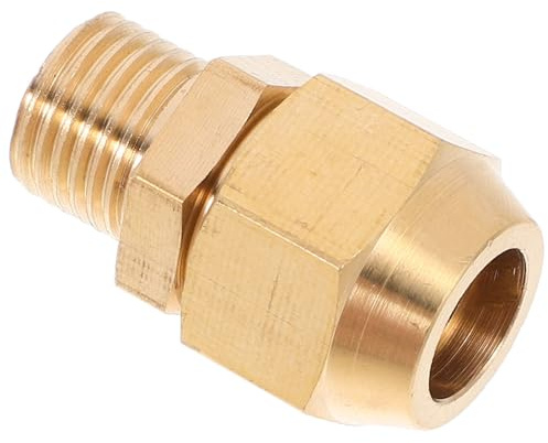 VALICLUD Conector de Manguera de Aire de Latón Reutilizable con Npt de Accesorio para Manguera de Aire de Adaptador para Kit de Reparación