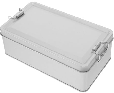 Angoily Caja Metálica para Galletas y Dulces con Tapa Diseño Creativo y Duradero para Almacenamiento y Regalos Fiestas y Celebraciones