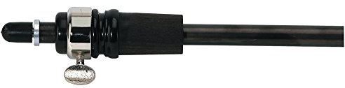 Ulsa 41461 Kontrabassstachel Standard 45 cm lang,schwarzer Stab Konus 29/32mm, Metallrohrstab Ø 16 mm, Made in Germany