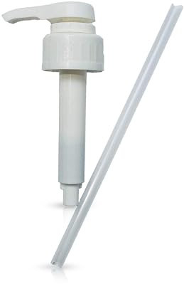 DCS 38mm Pump Dispenser for 5 Litre Containers – 30ml Dosage 5L Pump Dispenser Ideal for Hand Soaps, Detergents, Cooking Oils, Food Relishes, Waxes, Sauce and Cleaning - Shampoo Pump