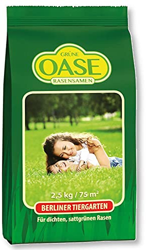Oase Berliner Tiergarten 2,5 kg Rasensamen Grassamen Spielrasen Sportrasen