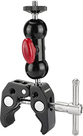 CAMVATE Crab Clamp with 360 Degree Rotating Mini Ball Head for mini 7,8 Monitor - 1333