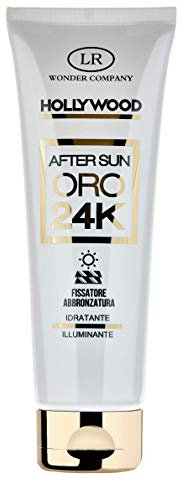 After Sun Gold 24k, crema corpo con Oro 24 carati illuminante, idratante e nutriente (1x50ml) - Wonder Company
