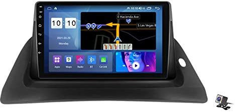 YCJB Android 10.0 Auto stereo 2-DIN Radio per R-enault kangoo 2015-2018 GPS Navigazione satellitare 9inch Touch Screen MP5 Multimedia Player FM Ricevitore con 4G 5G WiFi Bluetooth Careplay,M150s