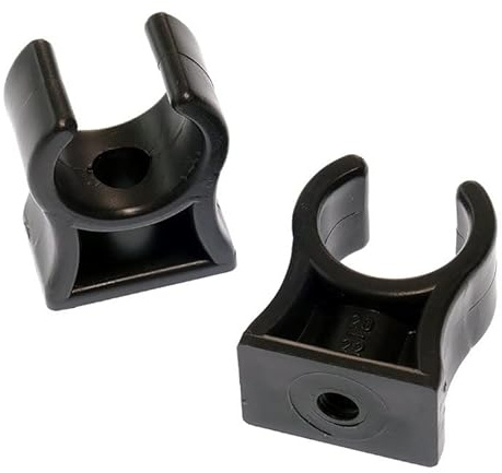 Rohrklemme RKPS 18 (3 Stück), Ø innen 16-18 mm Rohrclips Rohrhalter Kunststoff