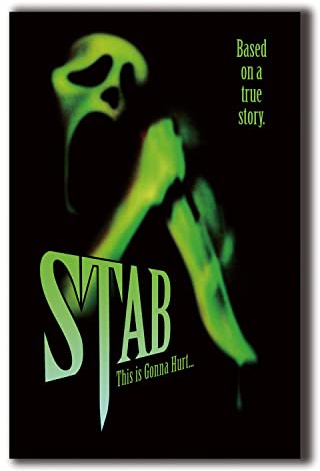 Stab (Scream) Movie Poster for Home Decor Wall Art 11x17inch (28x43cm) Frameless Gift