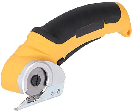 Ciseaux électriques sans Fil, Coupe Rotative Rechargeable, Coupe-boîte électrique, Coupe-carton pour Tissus, Tapis, Cuir, Feutre, Cadeaux pour Hommes et Femmes, Artisan Tailleur