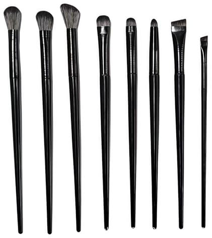 8 Pcs Eyeshadow Brushes, Eye Makeup Brushes, Eyeshadow Brush Set, Professional Eyeshadow Tools for Blending Defining Smudging Shading, Perfect for Travel.