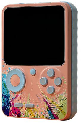 NOLOWY Console di gioco Retro Console di gioco con schermo da 3 pollici Gioco classico costruito In 1000mAH batteria ricaricabile Gamepad palmare