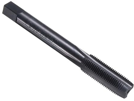 QUARKZMAN Macho De Roscar Con Canal Recto, 1/8-27 NPS Recubierto De Nitruro Herramienta De Roscado Macho De Roscar Para Fresadora De Roscado, Acero Rápido 6542 (HSS 6542)