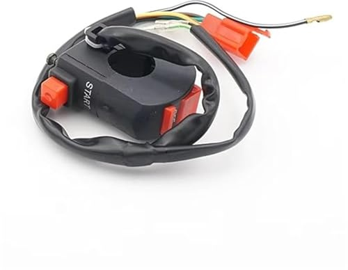 Per Kawasaki 125 7/8 22mm Interruttore Di Controllo Del Manubrio Della Motocicletta Accensione Spegnimento Chiave ON-OFF Interruttore di accensione